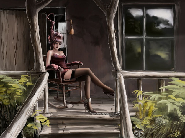 Обои картинки фото фэнтези, девушки