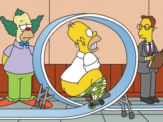 Обои картинки фото мультфильмы, the, simpsons