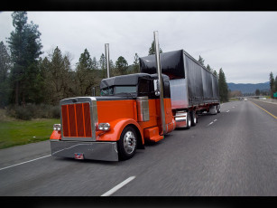 Картинка автомобили peterbilt