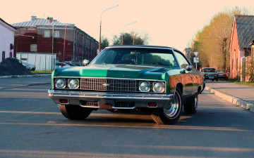 Картинка 1973 chevrolet impala автомобили