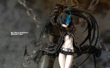 Картинка аниме black rock shooter