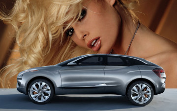 Картинка автомобили авто девушками