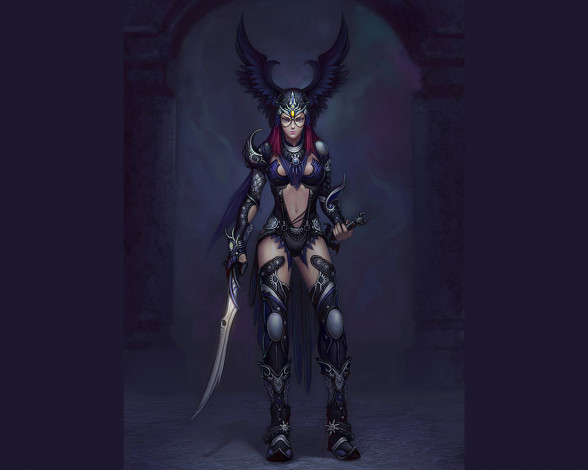 Обои картинки фото фэнтези, девушки