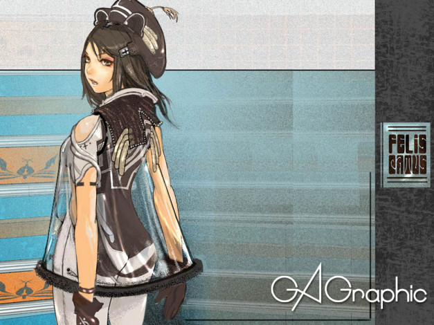 Обои картинки фото аниме, gagraphic