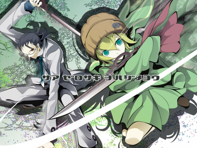 Обои картинки фото аниме, weapon, blood, technology