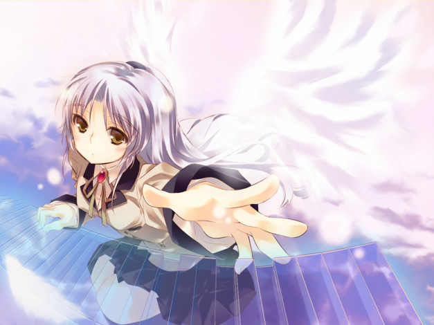 Обои картинки фото аниме, angel, beats