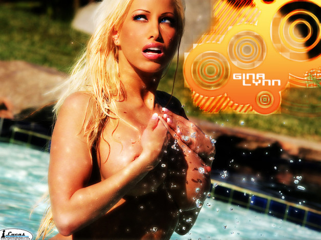 Обои картинки фото Gina Lynn, девушки