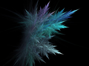 Картинка 3д графика fractal фракталы фон