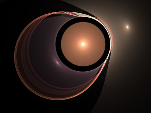 Картинка 3д графика fractal фракталы фон узор