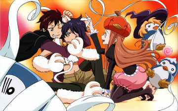 Картинка mawaru penguin drum аниме kanba shouma himari