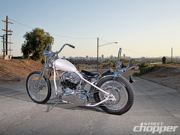 Обои картинки фото мотоциклы, customs, knucklehead