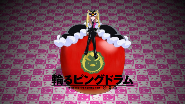 Обои картинки фото mawaru, penguin, drum, аниме, himari