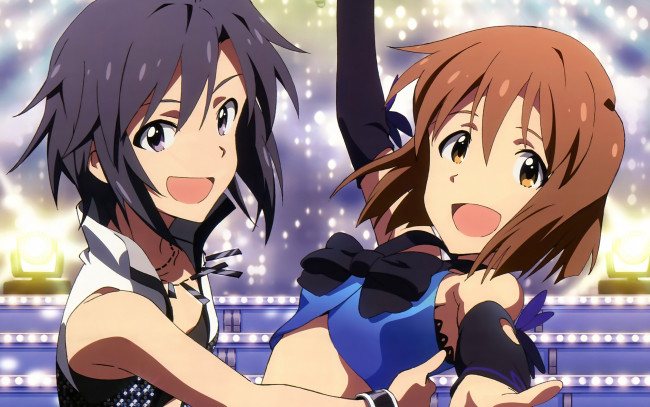 Обои картинки фото idolmaster, аниме, idolm@ster