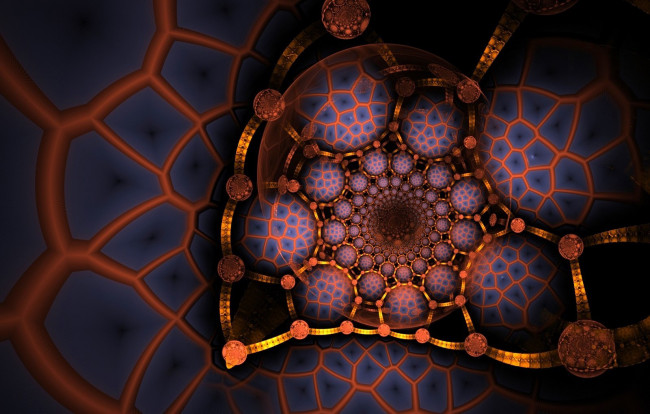 Обои картинки фото 3д, графика, fractal, фракталы, фон