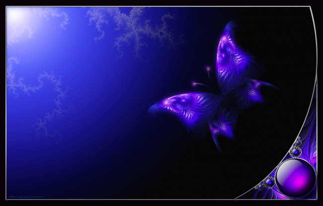 Обои картинки фото 3д, графика, animals, животные, бабочка