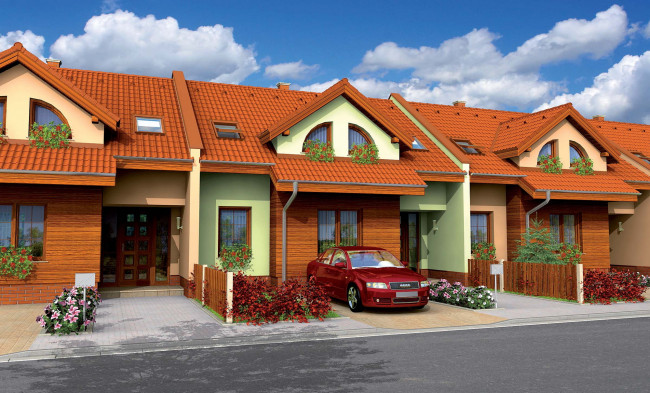 Обои картинки фото города, здания, дома, дом, ландшафт