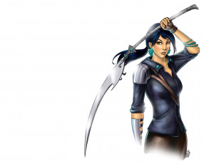 Картинка фэнтези девушки девушка меч воин