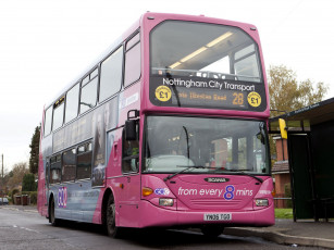 Картинка автомобили автобусы 2005 scania omnicity dd