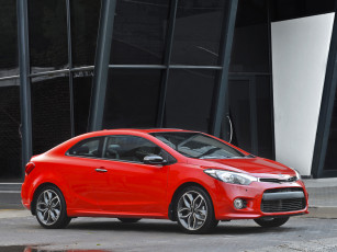 Картинка автомобили kia красный cerato koup 2014 za-spec