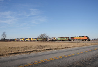 Картинка техника поезда состав локомотив рельсы