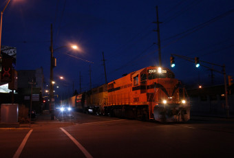 Картинка техника поезда локомотив рельсы состав