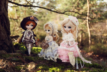 Картинка разное игрушки куклы