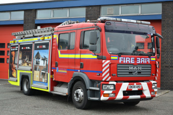 Картинка автомобили пожарные+машины спецтехника автомобиль пожарный