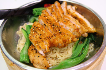 Картинка еда макаронные+блюда котлета свиная