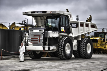 Картинка техника строительная+техника тяжелый карьерный самосвал