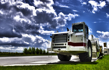 Картинка техника строительная+техника тяжелый грузовик тягач