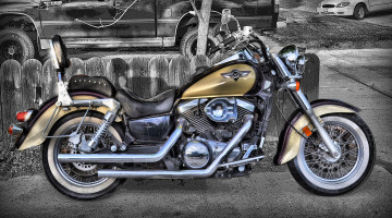 Картинка kawasaki+vulcan мотоциклы kawasaki улица байк