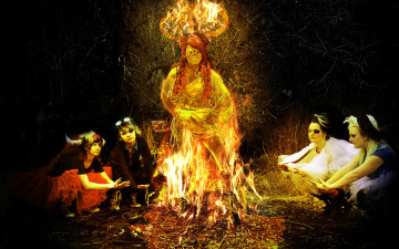 Картинка фэнтези -временный+ не+выбирать огонь