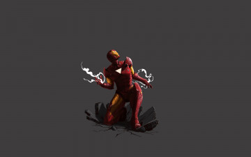 Картинка iron+man рисованные кино iron man железный человек