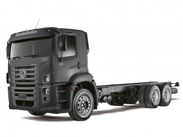 Обои картинки фото автомобили, volkswagen, constellation, темный, 2013, 24, 330, 6x4