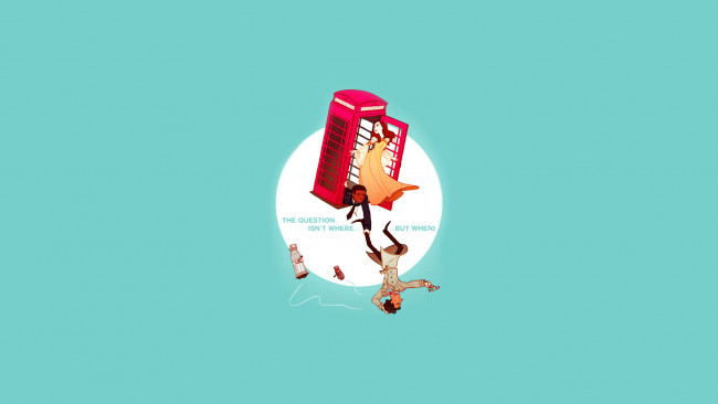 Обои картинки фото рисованные, минимализм, люди