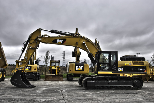 Обои картинки фото техника, экскаваторы, самоходный, экскаватор