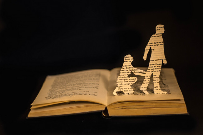 Обои картинки фото разное, канцелярия,  книги, книга, фигуры, креатив