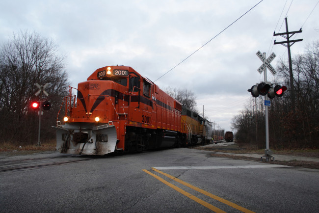 Обои картинки фото техника, поезда, локомотив, рельсы, состав