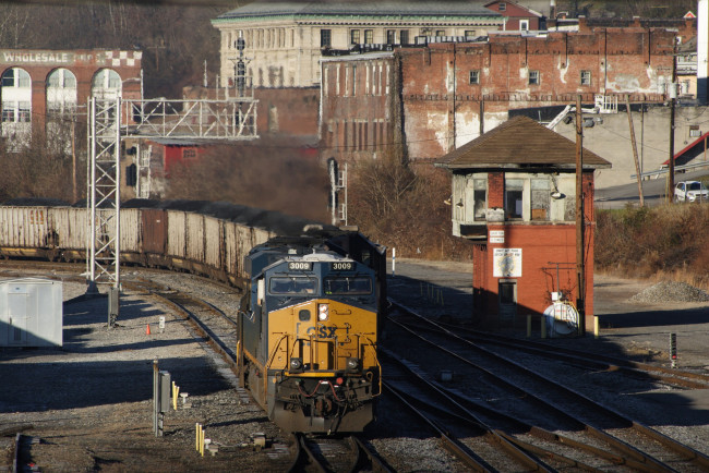 Обои картинки фото техника, поезда, состав, локомотив, рельсы