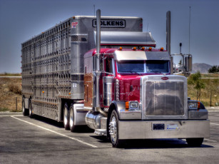 Картинка автомобили peterbilt