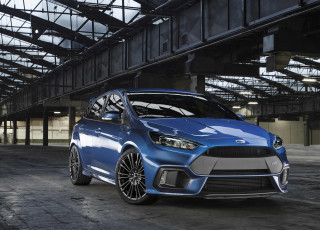Картинка автомобили ford rs focus синий 2015г