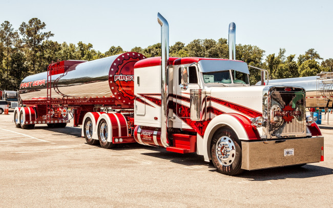 Обои картинки фото автомобили, peterbilt