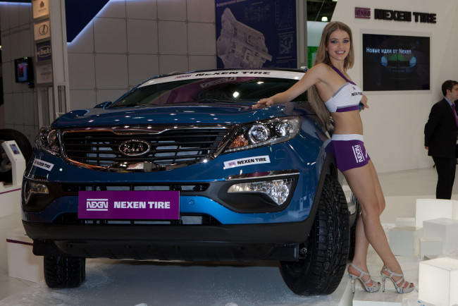 Обои картинки фото автомобили, -авто с девушками, 12