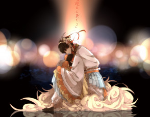 Картинка аниме hoozuki+no+reitetsu хакутаку хладнокровный хозуки