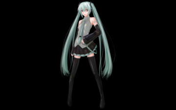 Картинка аниме vocaloid hatsune miku prime