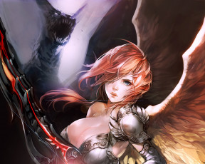 Картинка фэнтези ангелы lsr