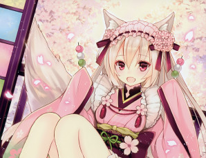 Картинка аниме животные +существа yano mitsuki