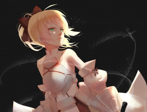 Картинка аниме fate stay+night saber