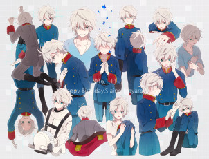 Картинка аниме aldnoah+zero slaine troyard