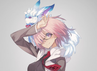 Картинка аниме fate stay+night mash kyrielight